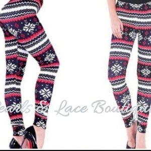 Winter Theme Extra silky Leggingsย